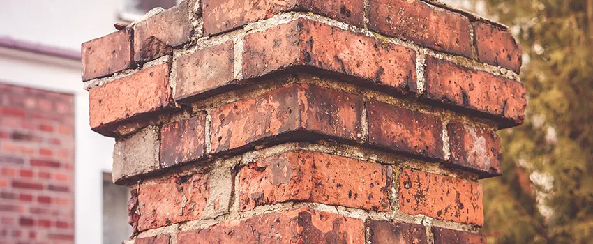Cracked Chimney Bricks Repair Cost in Poughkeepsie, New York