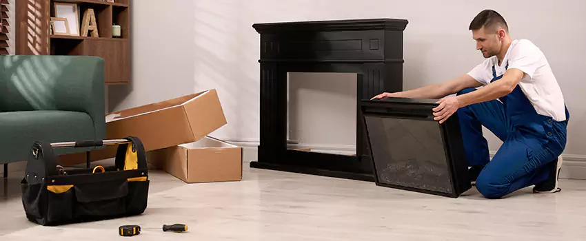 Old Rusted Metal Fireplace Repair And Replacement in Poughkeepsie, NY